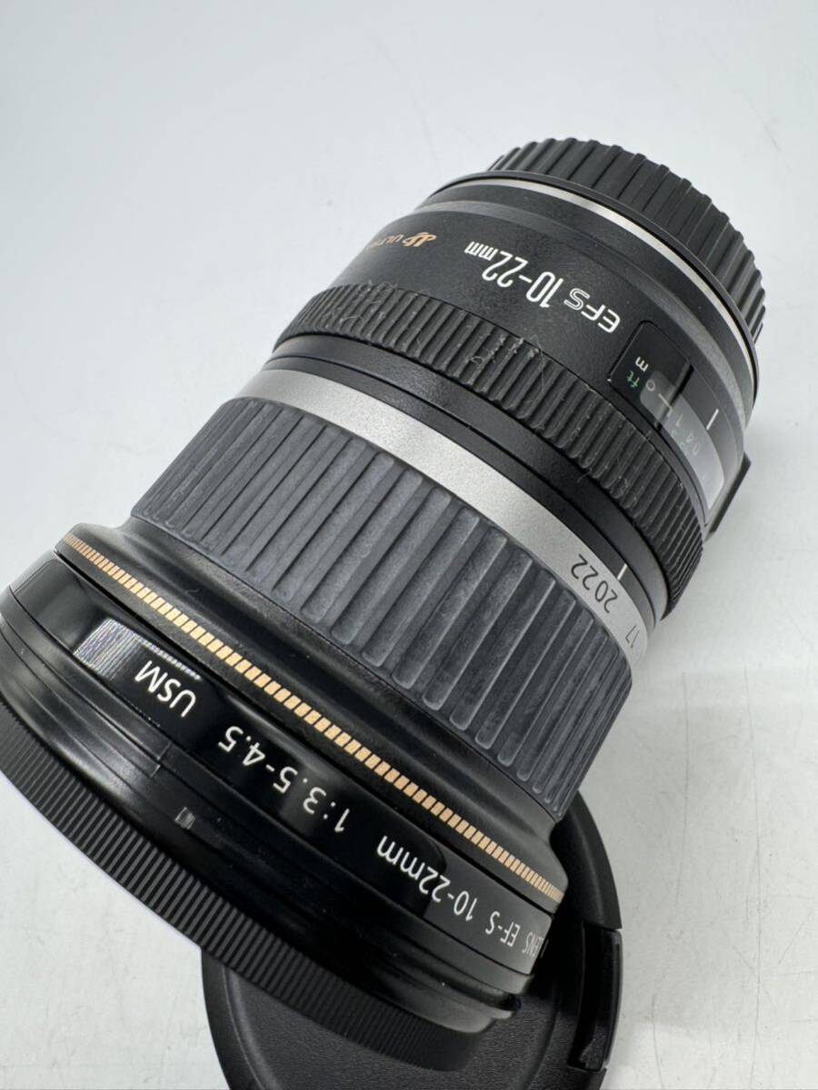 ★ Canon キャノン レンズのみ CANON ZOOM LENS EF-S 10-22mm 1:3.5-4.5 USM ULTRASONIC カメラレンズ 中古品 #D780 0305HA_画像3