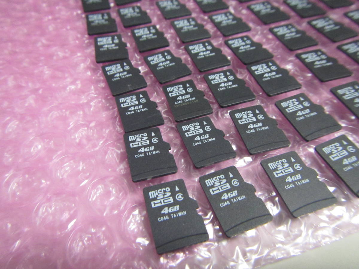 T04G100★☆TOSHIBA 東芝 C04G マイクロSDHCカード microSDHC 4G (100枚) SA04G 送料：185円～☆★_画像2