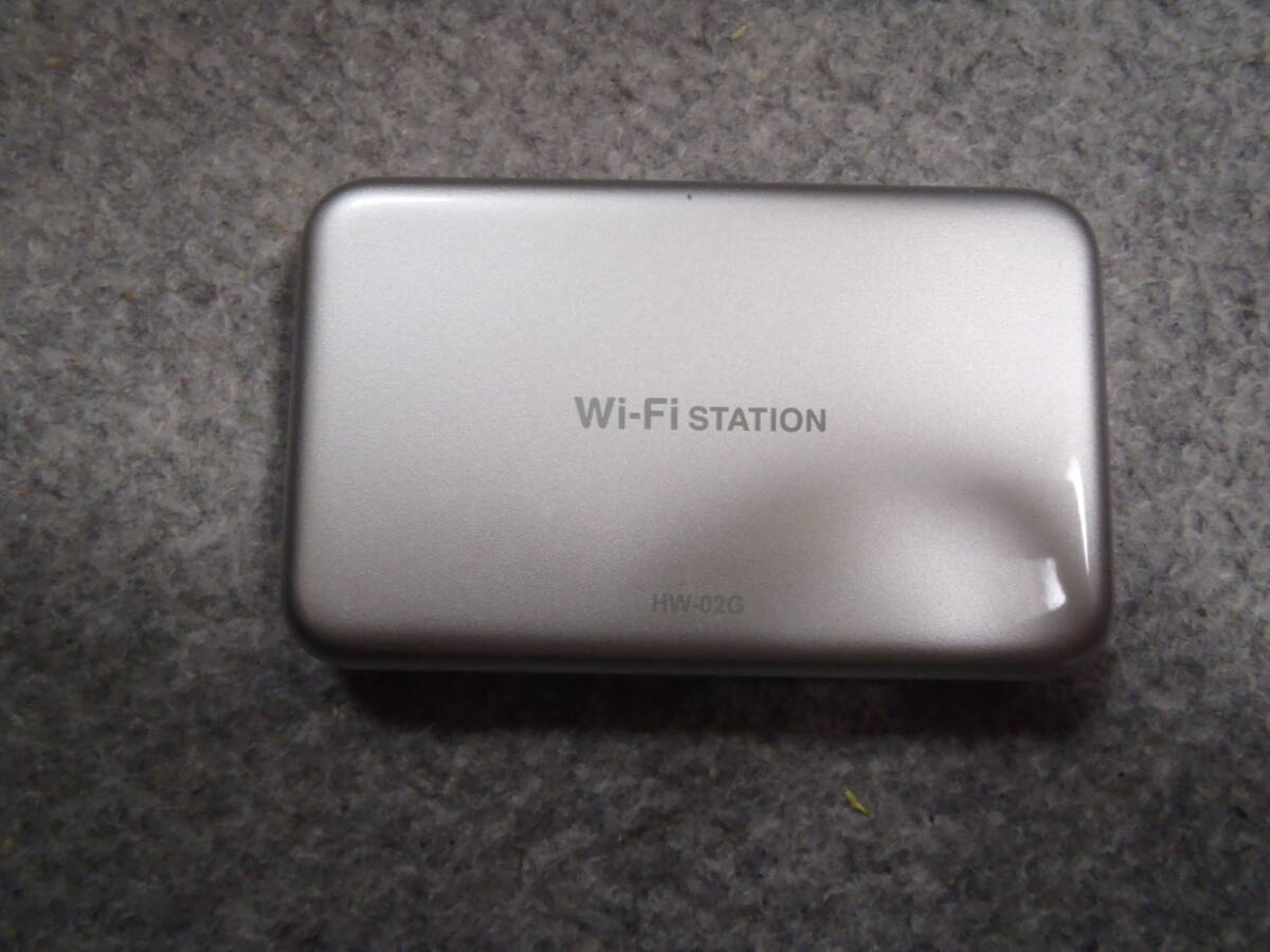 ★☆ docomo Wi-Fi STATION HW-02G モバイルWi-Fi ルーター HUAWEI ネットワーク制限〇 送料無料☆★の画像2