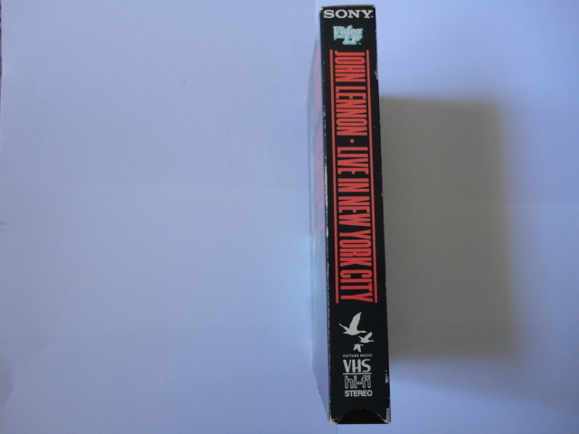 VHS 　「 JOHN LENNON Live in NEW YORK City 」_画像3