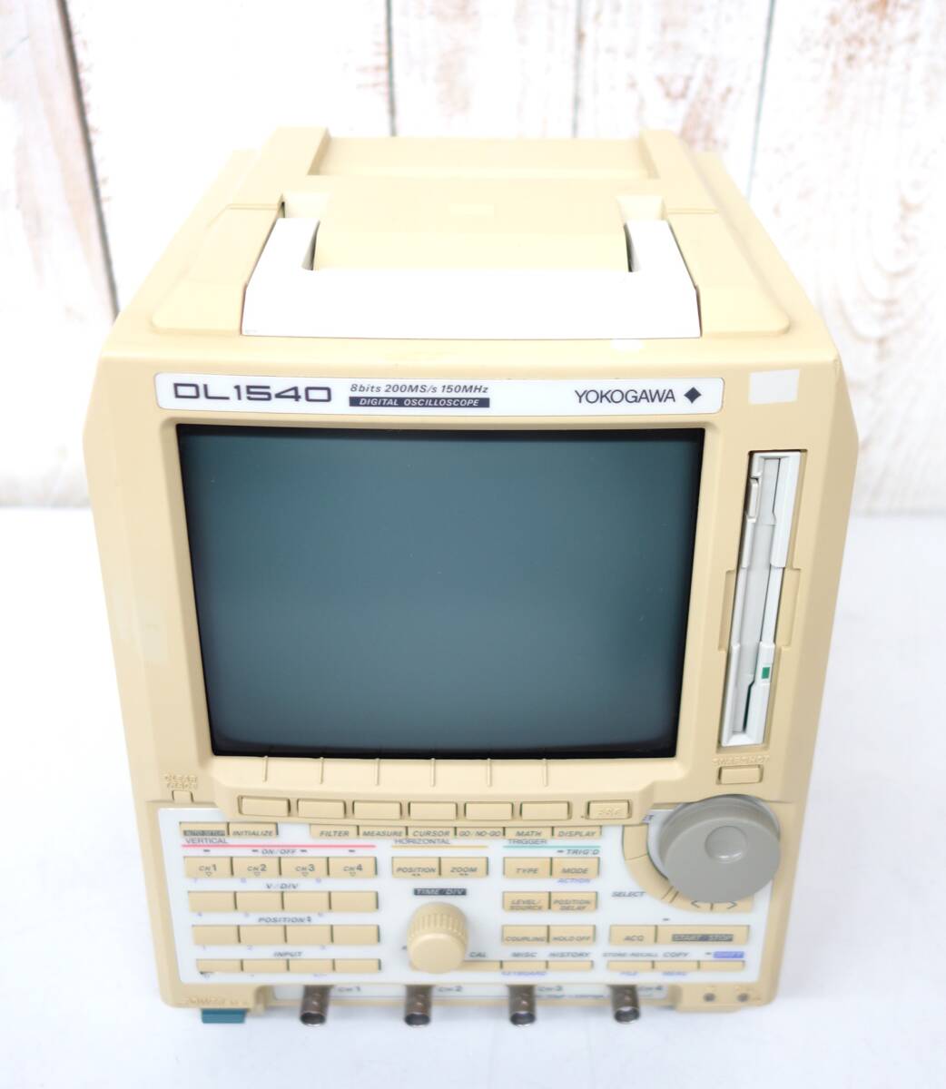 レトロ 無線機器＊YOKOGAWA 横河電機＊DL1540 DIGITAL OSCILLOSCOPE  デジタルオシロスコープ ＊8bit 200MS/s 150MHz ＊MODEL 701510 の画像2