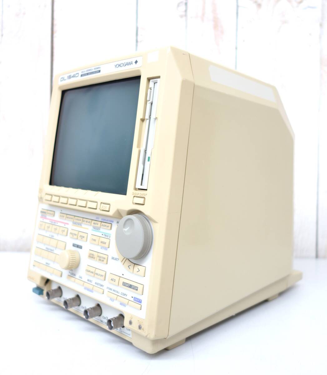 レトロ 無線機器＊YOKOGAWA 横河電機＊DL1540 DIGITAL OSCILLOSCOPE  デジタルオシロスコープ ＊8bit 200MS/s 150MHz ＊MODEL 701510 の画像4