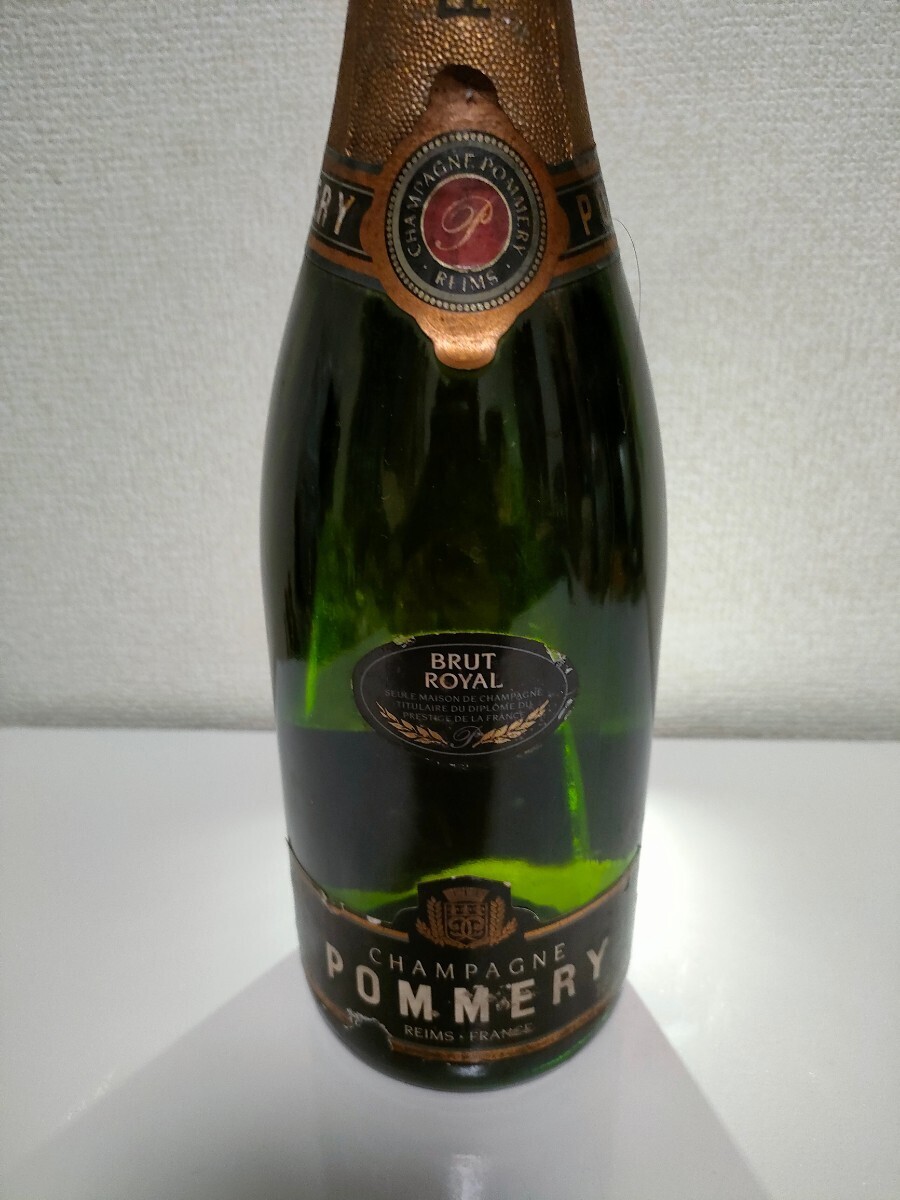 ポメリー ブリュット ロワイヤル 1980年代頃 NV シャンパン シャンパーニュ Pommery Brut Royal Champagne NMの画像1