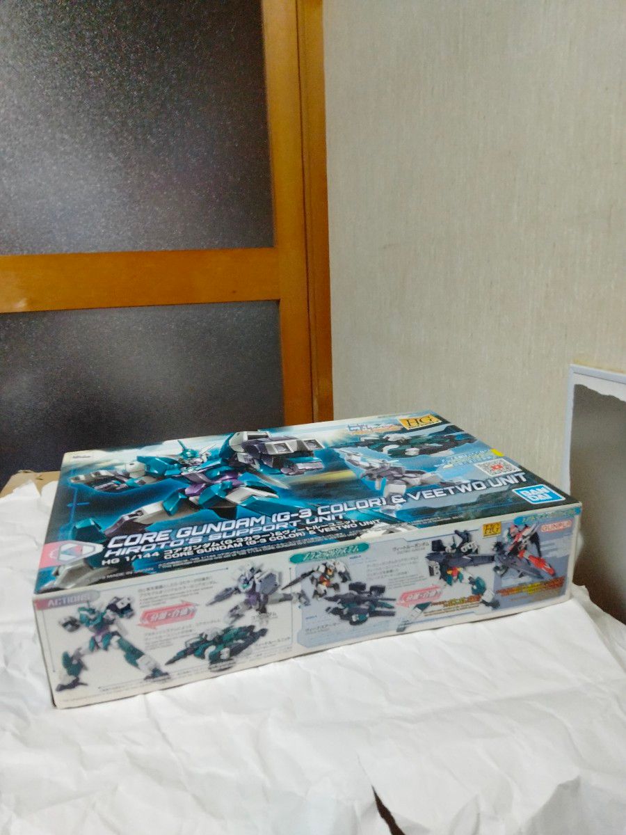 箱未開封HGコアガンダムG3カラー＆ヴィートルーユニットガンプラ