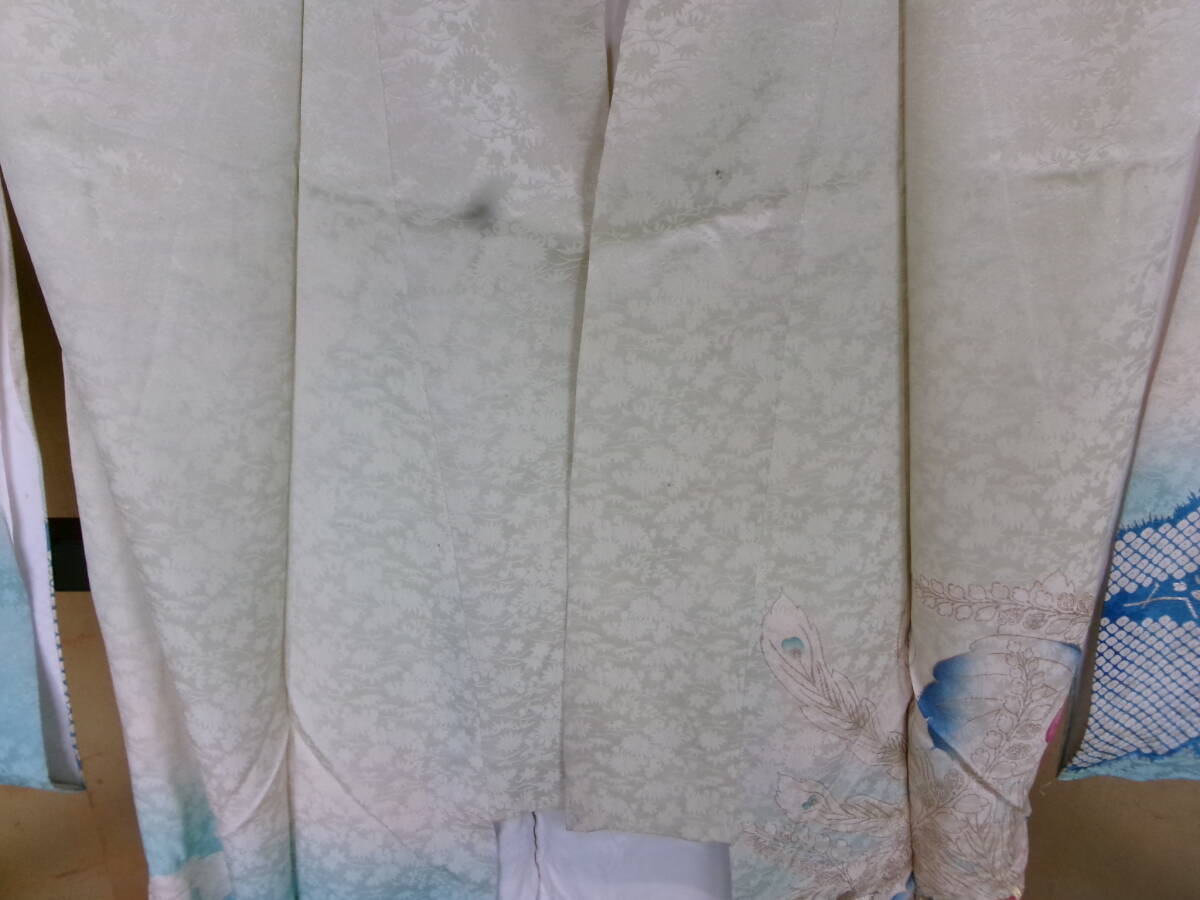N-562【3-28】★1 婚礼衣裳 色打掛 着物 正絹 花嫁衣裳 結婚式 ブライダル の画像10