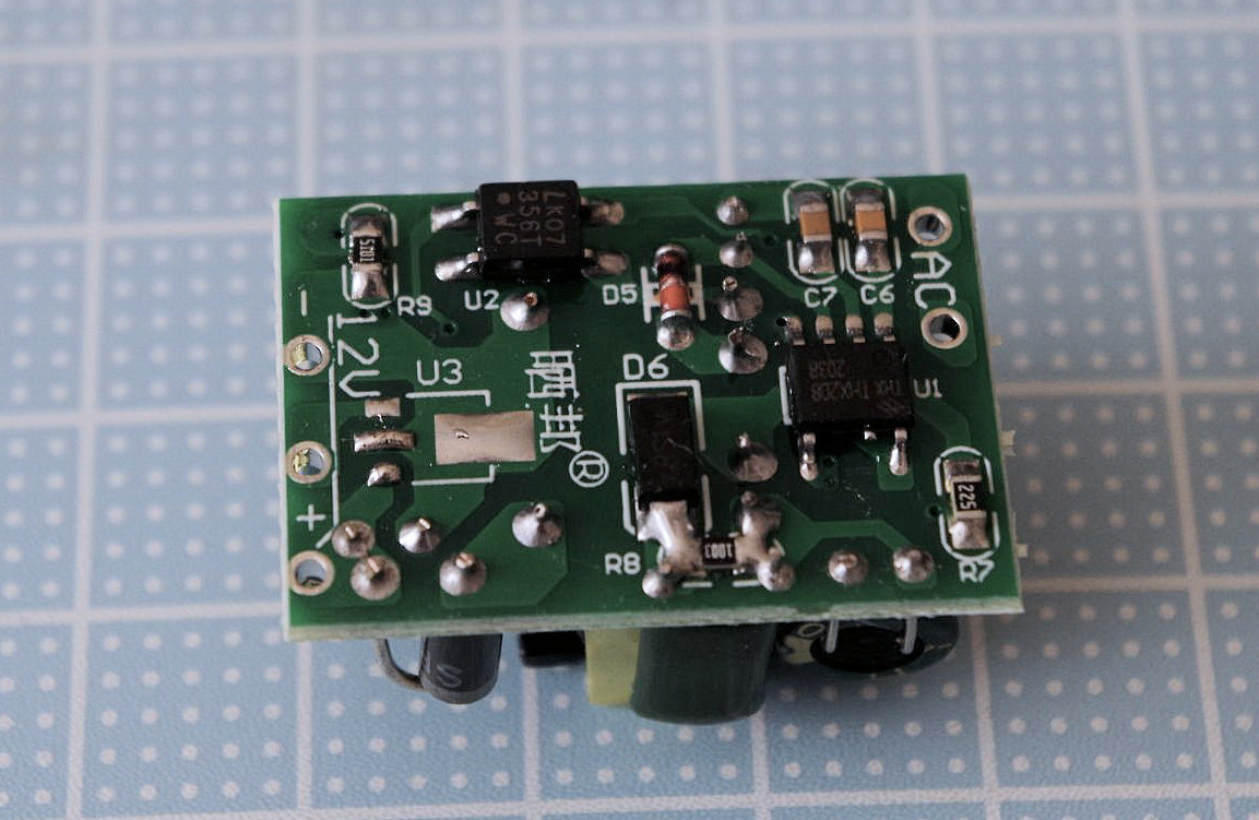 AC-DCスイッチング電源モジュールDC12V 450mA(5W)の画像3