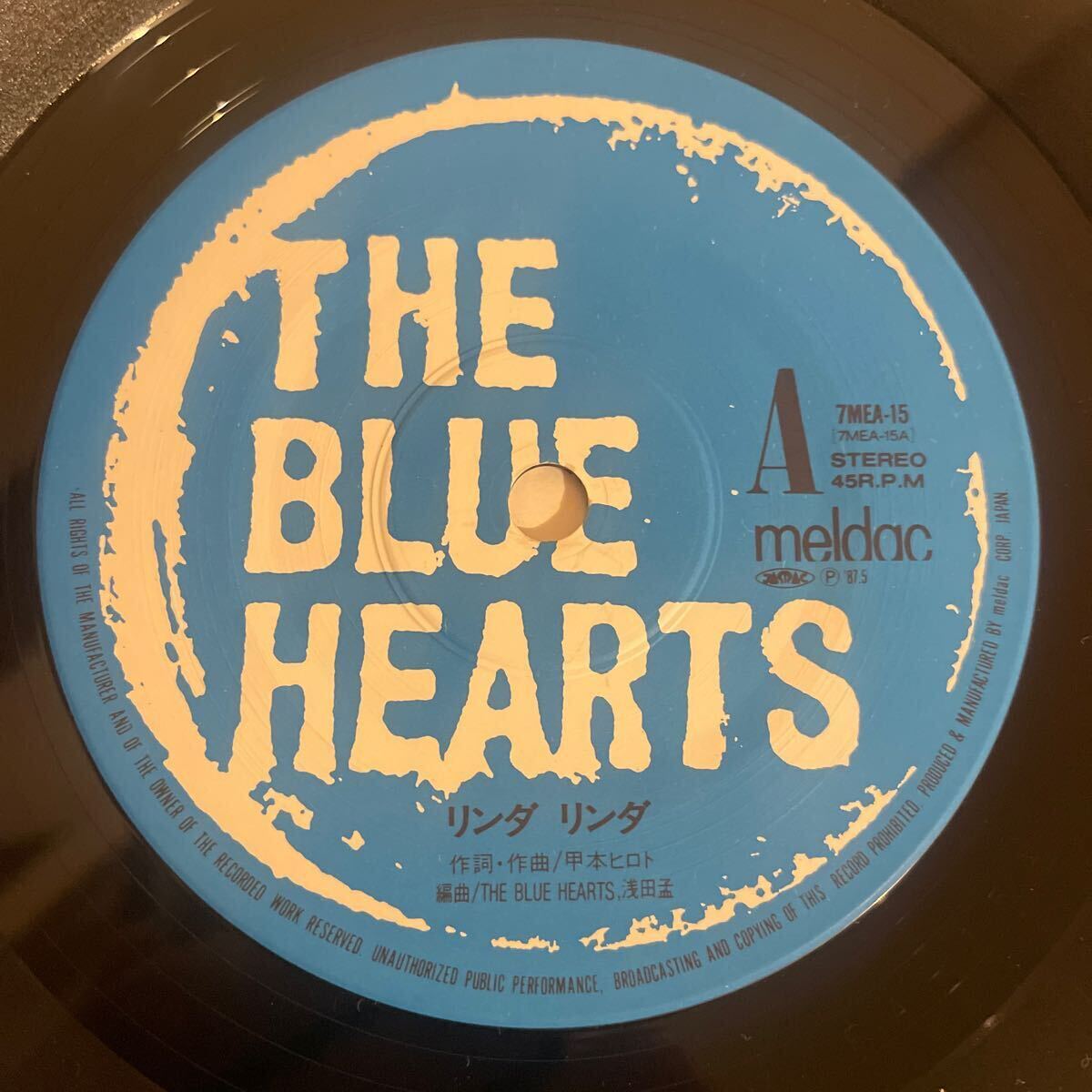 THE BLUE HEARTS/punk rock/power pop/パンク天国/オリジナル盤の画像3