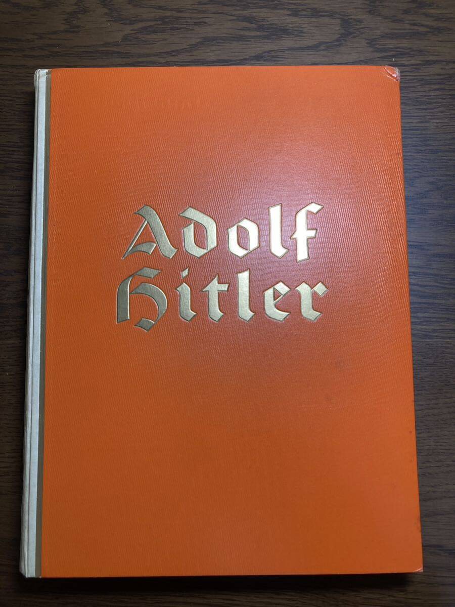 ★歴史的 超貴重な資料！★1936年『 Adolf HITLER 』アドルフ ヒトラー アルバム 写真集 写真帳 実写真添付 ナチス ドイツ 軍 ゲッベルス_画像1