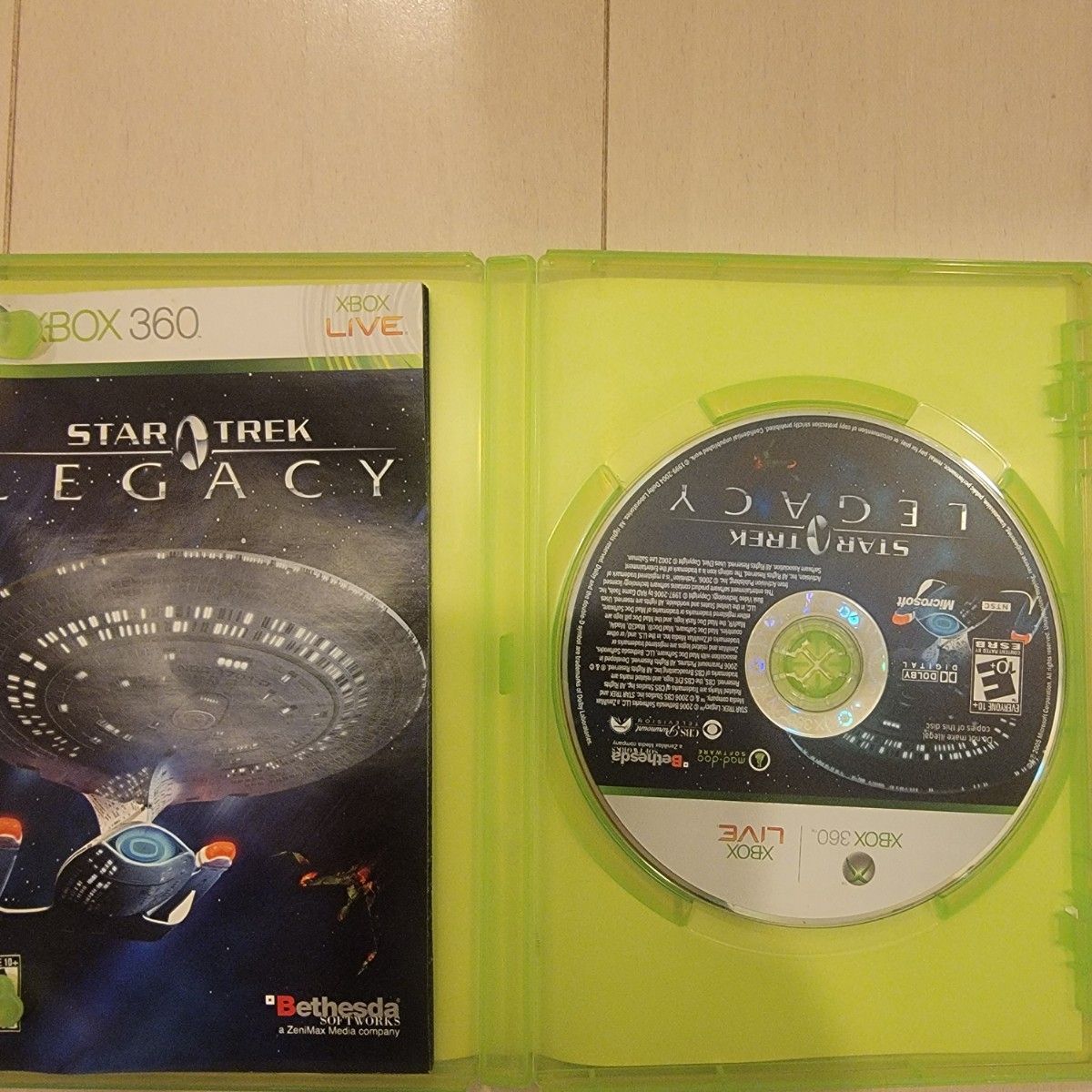 【海外版】XBOX360  STAR TREK LEGACY スタートレック