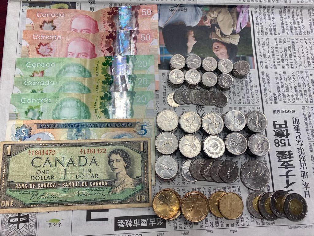 235.55ドル分 26325円分 カナダ 外国コイン 硬貨 古銭 紙幣 外国銭 貨幣 旧硬貨 同梱可の画像1