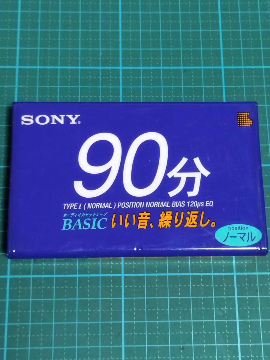 正規品 日本 ソニー カセットテープ SONY BASIC 90 分 新品 JAPAN cassette tape_画像1