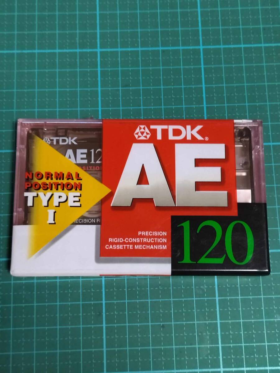 正規品 日本 カセットテープ TDK AE 120 分 新品 JAPAN cassette tape_画像1
