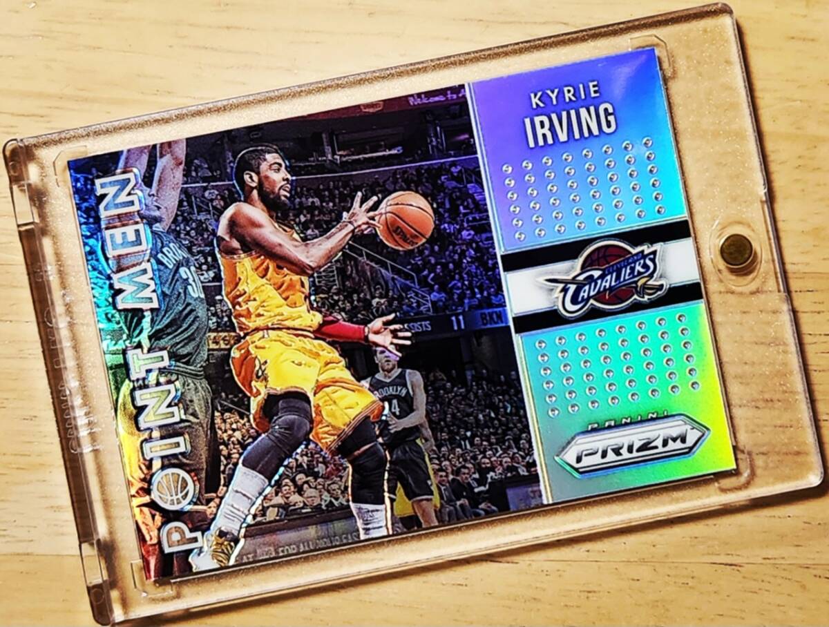 2015 -16 Panini Prizm Silver KYRIE IRVING / カイリー アービング Point Men Refractor Holo_画像2