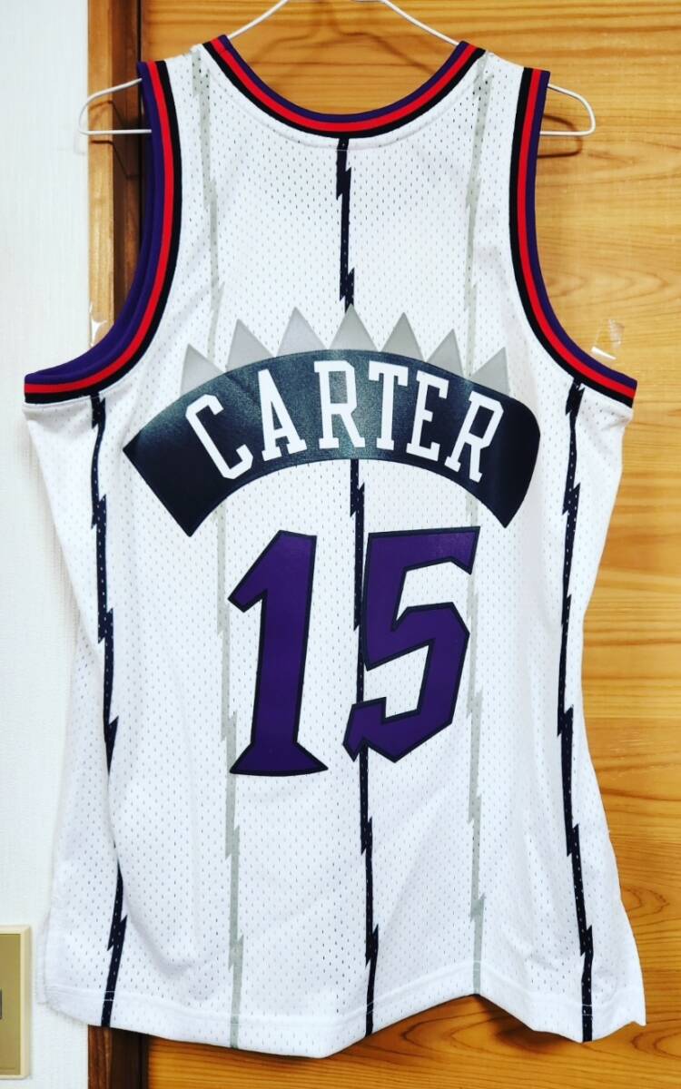 1998 -99 Mitchell & Ness VINCE CARTER HWC Swingman Toronto Raptors Jersey Size (M) / ビンス カーター 横浜ビブレ アパレルストア購入_画像2