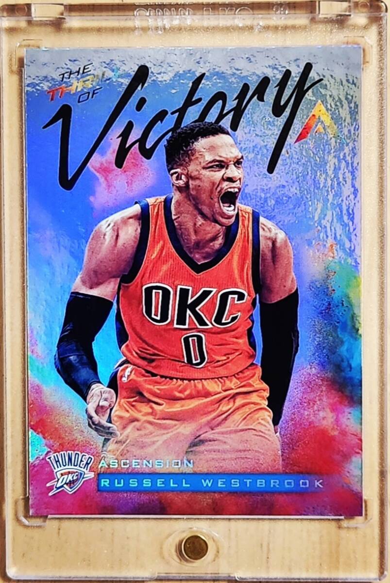 2017 -18 Panini Ascension RUSSELL WESTBROOK / ラッセル ウエストブルック The Thrill of Victory MVP_画像4