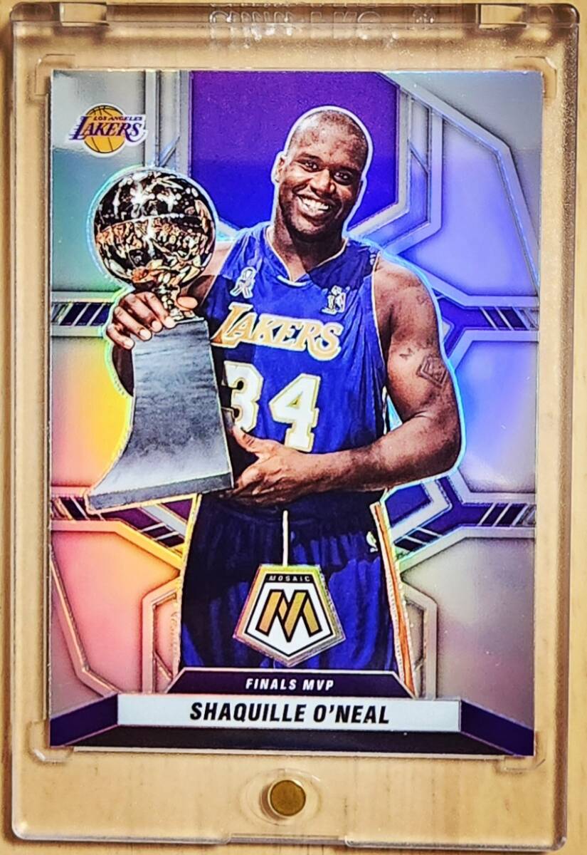 2021 -22 Panini Mosaic Prizm Silver SHAQUIILE O'NEAL / シャキール オニール Refractor Holo Finals MVP