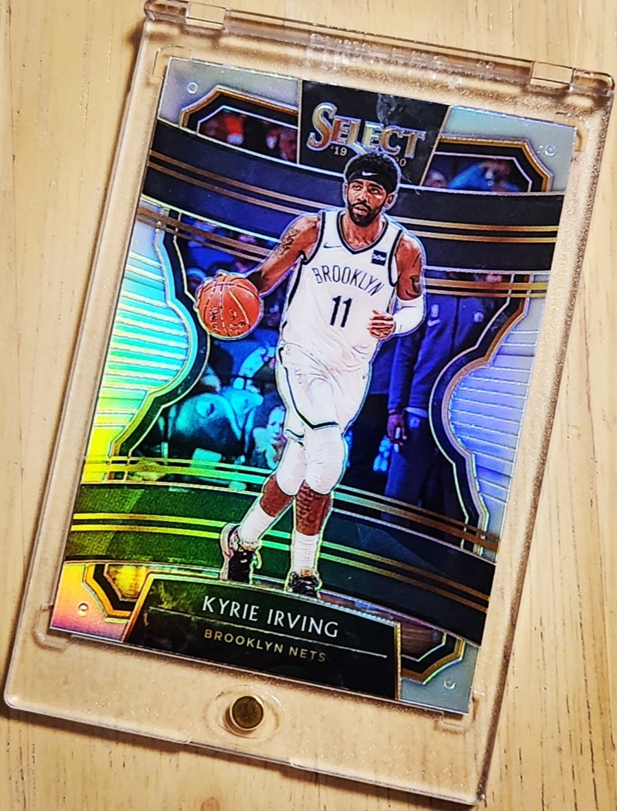 2019 -20 Panini Select Prizm Silver KYRIE IRVING / カイリー アービング Refractor Holo_画像5