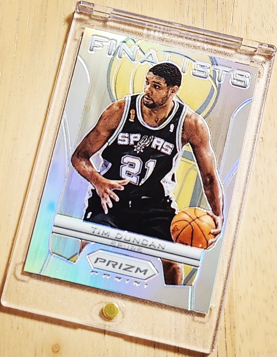 2012 -13 Panini Prizm Silver Finalists TIM DUNCAN / ティム ダンカン Refractor Holo_画像5