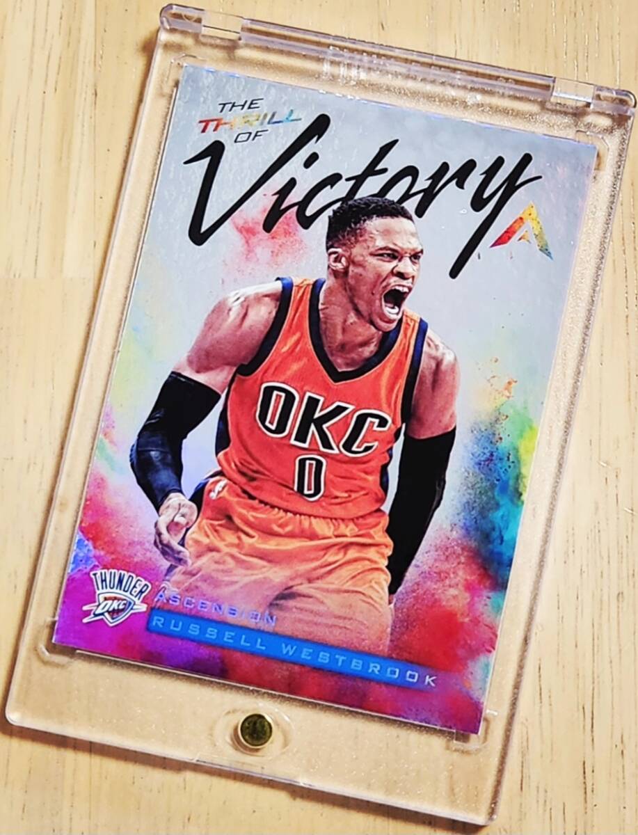 2017 -18 Panini Ascension RUSSELL WESTBROOK / ラッセル ウエストブルック The Thrill of Victory MVP_画像5