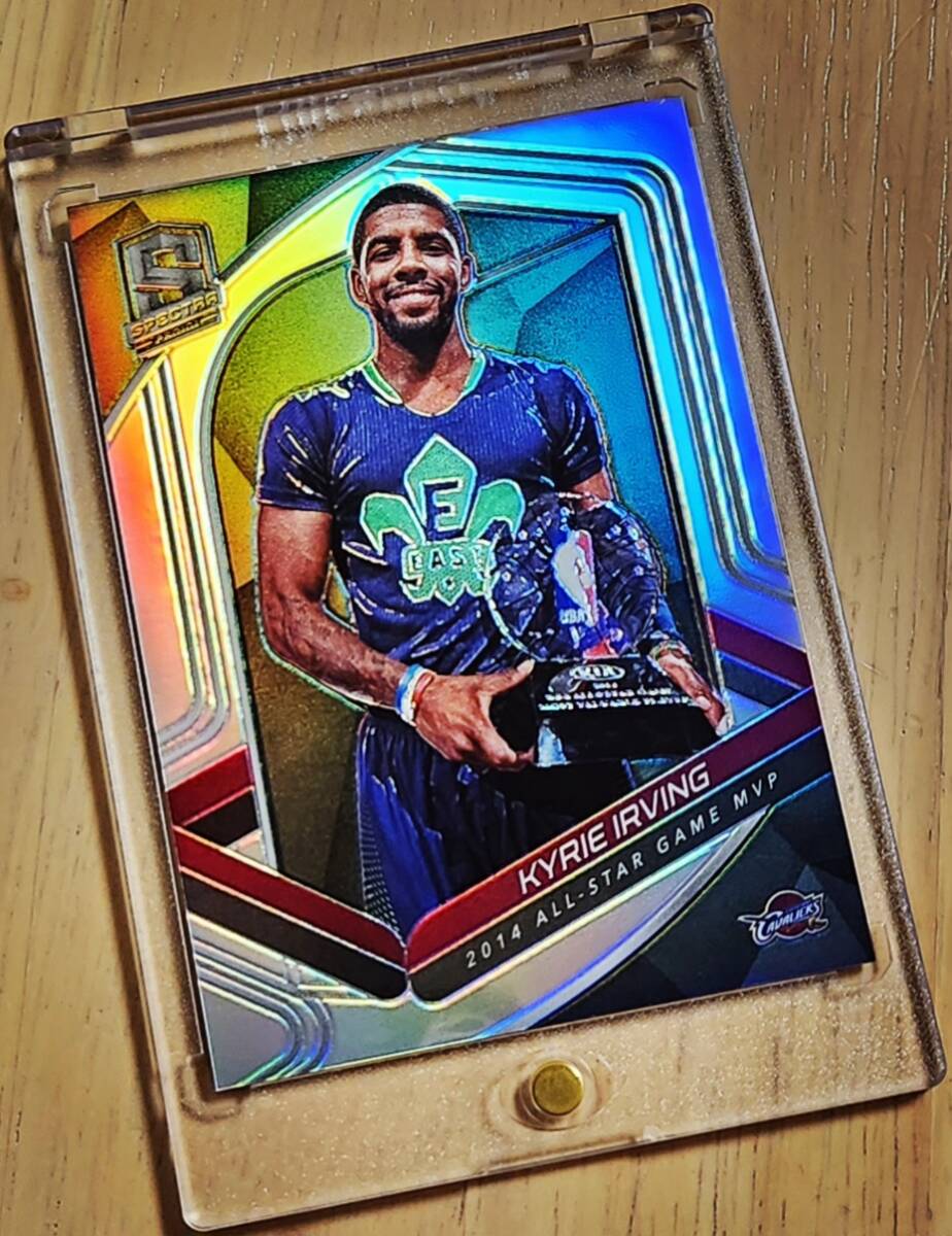 2019 -20 Panini Spectra Prizm Silver All-Star MVP KYRIE IRVING / カイリー アービング Refractor Holo_画像2