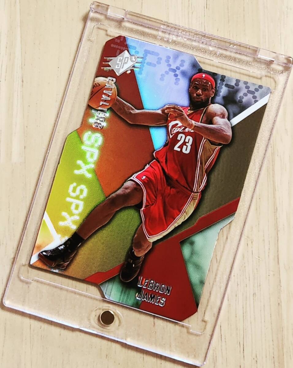 SP 2008 -09 UD SPX LEBRON JAMES / レブロン ジェームズ Die-Cut Refractor_画像5