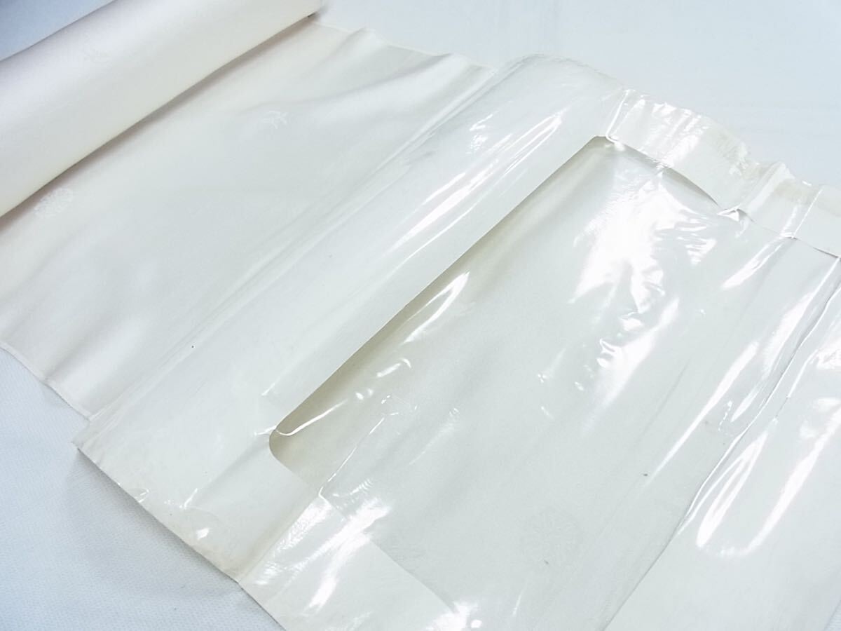 [ Sakura flower ] white cloth white cloth put on shaku ... silk #a048