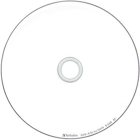 Verbatim バーベイタム 1回記録用 DVD-R DL 8.5GB 10枚 ホワイトプリンタブル 片面2層 2-8倍速 DHR85HP10V1_画像3