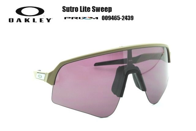 オークリー OAKLEY Sutro Lite Sweep OO9465-2439 サングラス Matte Terrain Tan/Prizm Road Black_画像1