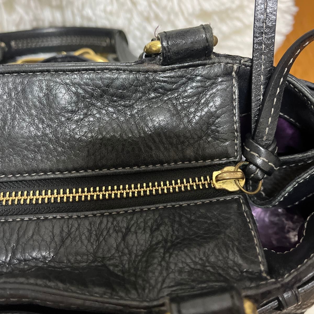 【最終値下げ】COACH  レザー 大き目 トートバッグ ショルダーバッグ 美品