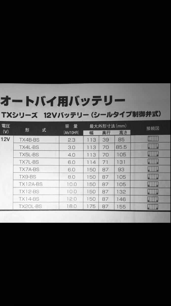 バイクバッテリー ブロード(駆)製 6N12A-2D_画像4