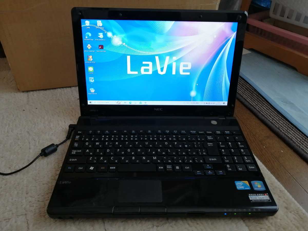 良好・格安◆13.3インチ NEC LaVie LM750/E 高性能Coer i7 4GB 大容量750GB 無線lan DVDドライブ Windows10&office365◆