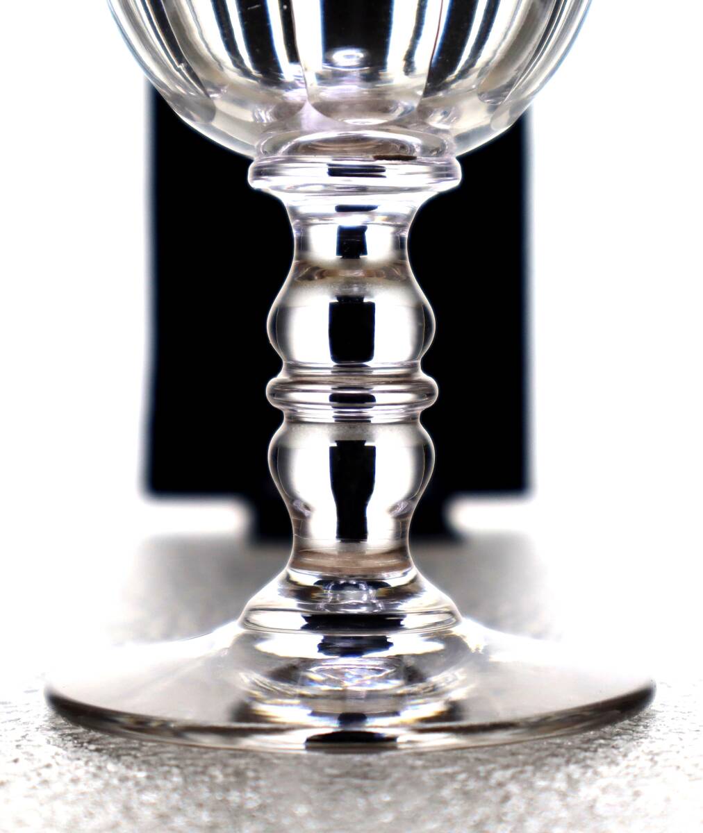 370◆オールド バカラ グラス Baccarat バカラ メデッチ モデル グラス ◆アンティーク グラス ビンテージ_画像10