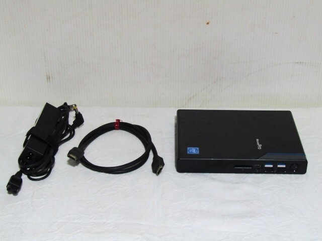 【現状品】○マウスコンピューター ミニPC コンパクト MousePro Win11 Pro CPU:Celeron CPU 4205U SSD:128GB メモリ:4GB ② O.03.16.M