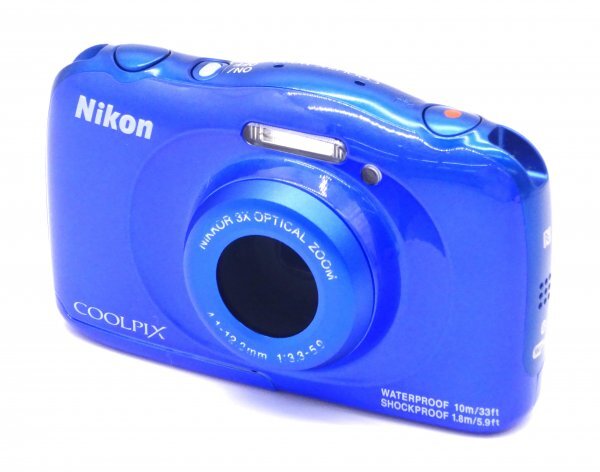 【ジャンク品/部品取り用 】デジタルカメラ Nikon COOLPIX W100 バッテリー不良 ＠PA006_画像1