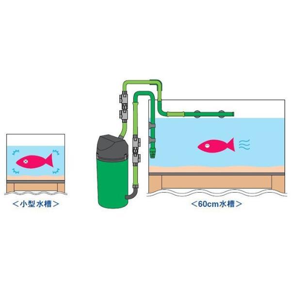 ▽エーハイム フィルター500 外部式フィルター 60Hz(西日本用) 密閉式外部フィルター_画像6