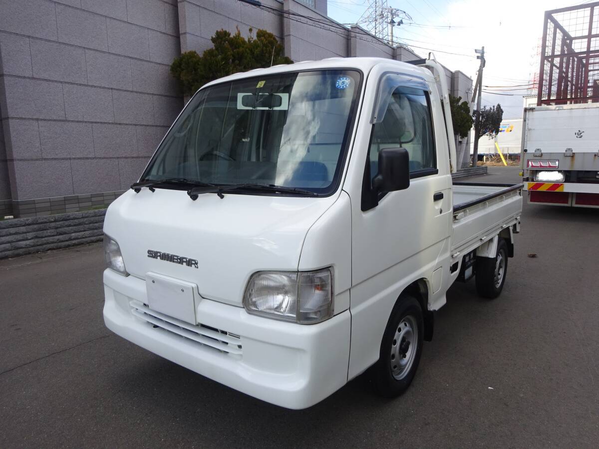 スバル サンバー トラック TC スーパーチャージャー 4WD 14年式 TT2 車検 令和8年3月￥1万円売り切り♪ Tベルト交換済み 希少Sチャージャーの画像4