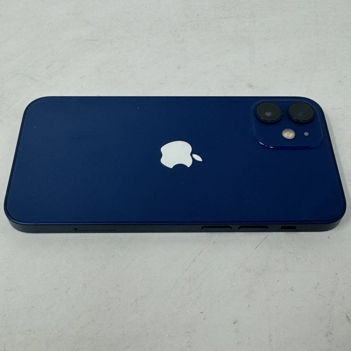 美品 国内版 SIMフリー iPhone 12 mini 64GB MGAP3J/A ブルー Apple アップル_画像9