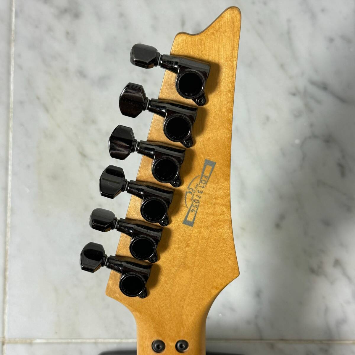 希少 IBANEZ アイバニーズ RGR-580 リバースヘッド 日本製 フジゲン メイプル指板 フロイド ローズ RGR580 エレキギター_画像9