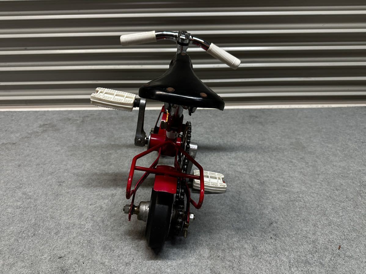 T.U TSUNODA まめサイクル MITSUBISHI ELECTRIC レトロ 極小自転車 昭和レトロ インテリア 看板の画像4
