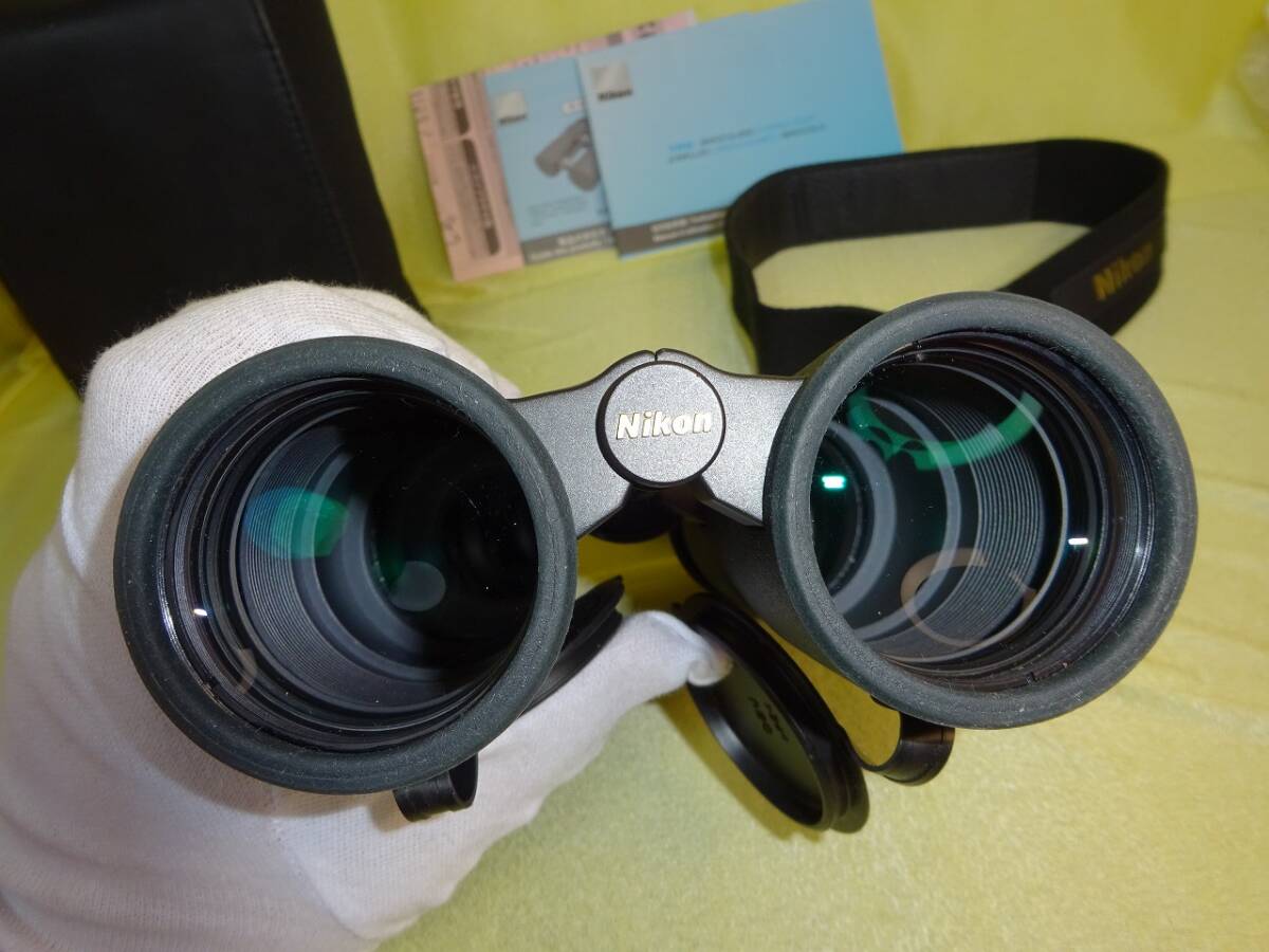 used present condition goods Nikon /Nikon binoculars MONARCH X/mona-kⅩ 8.5x45 6.3° WATERPROOF case manual equipped 