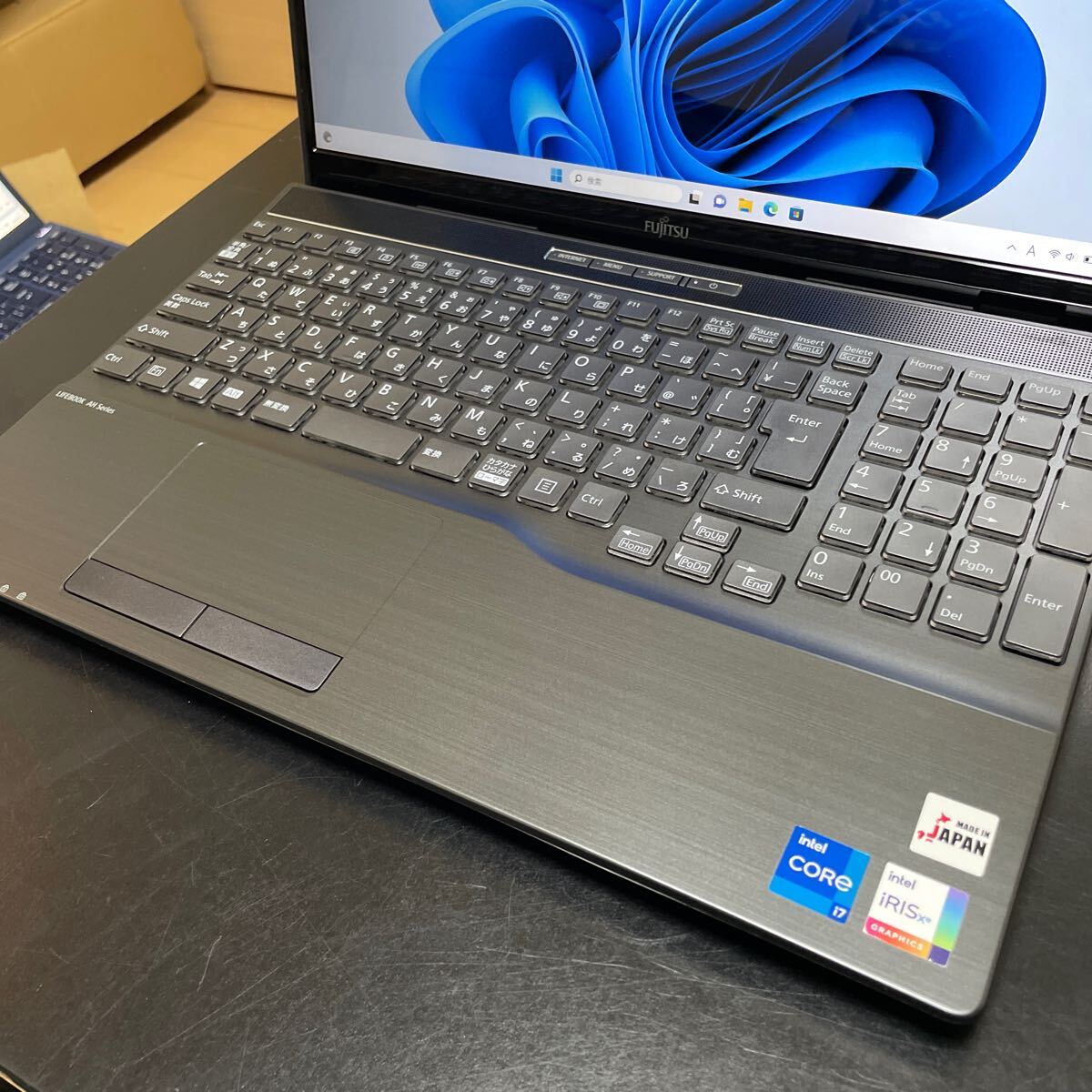 ★11世代i7★メモリ20GB＆SSD2TB!★Core i7-1165G7★新品M.2 SSD 2TB / USB-C / 顔認証★15.6型FHD液晶★AH53/E3★Office2021 ⑳の画像3