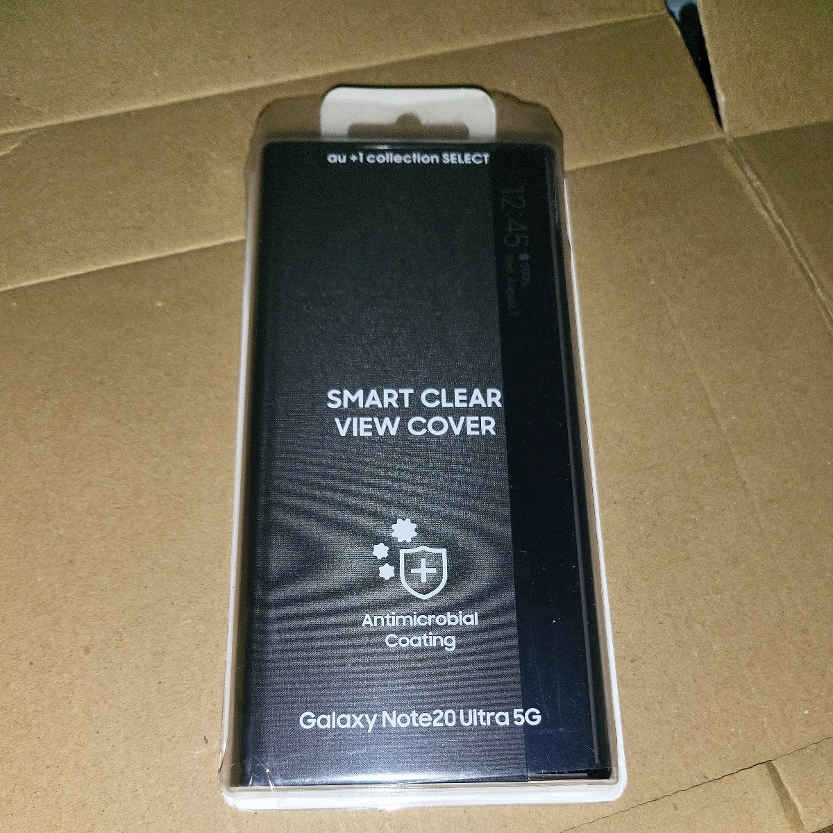 純正品 Galaxy Note20 Ultra 5G　Samsung　サムスン　スマートクリアビューカバー　ブラック