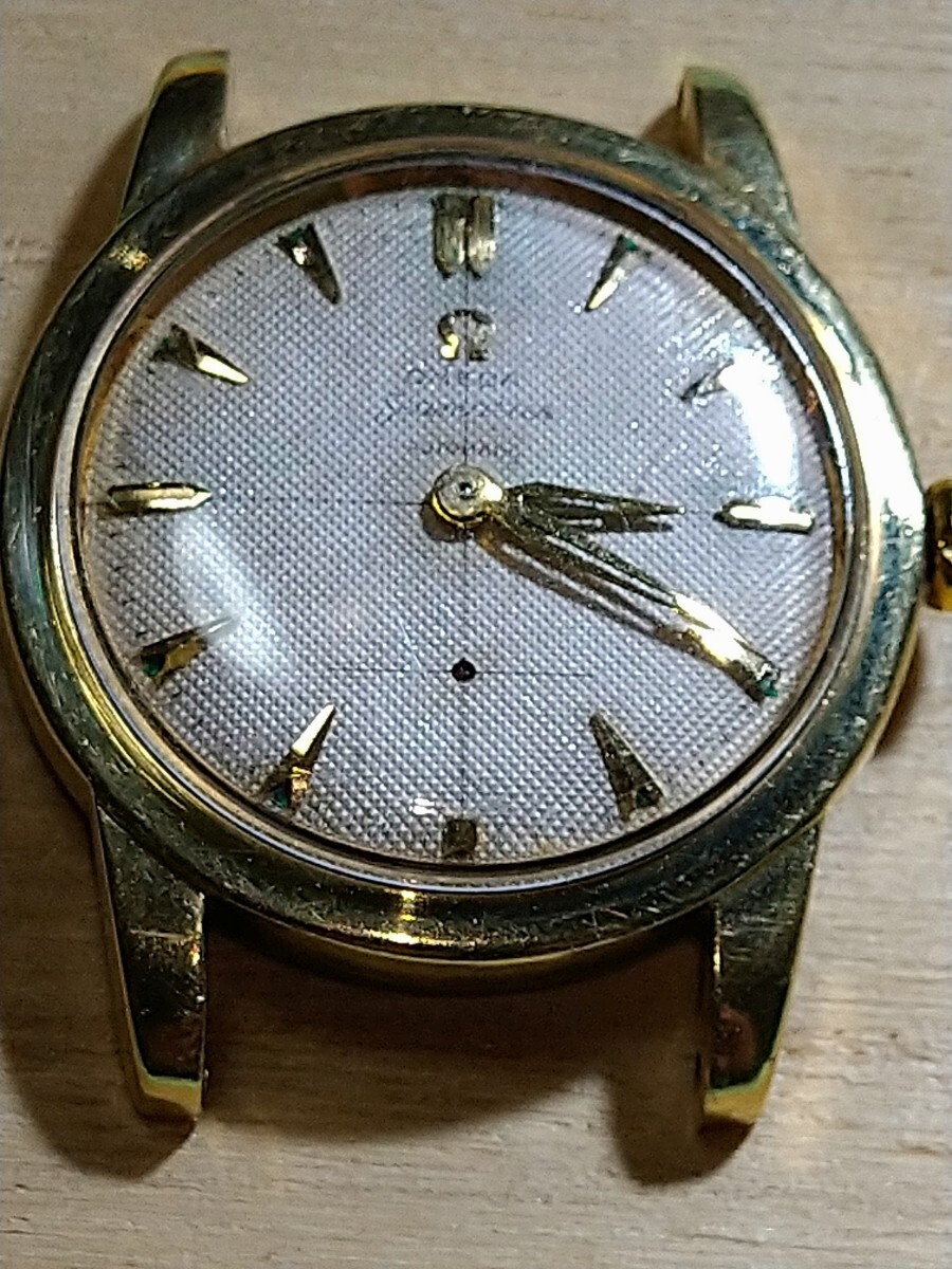 オメガ 腕時計 ヴィンテージ シーマスター 自動巻 Ω344 穴石おまけ ジャンク 不動品の画像1
