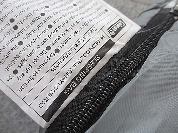 Coleman Coleman Hudson double ( gray )2000037319 outdoor envelope type sleeping bag 