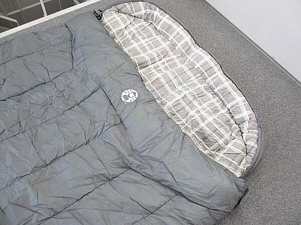 Coleman Coleman Hudson double ( gray )2000037319 outdoor envelope type sleeping bag 