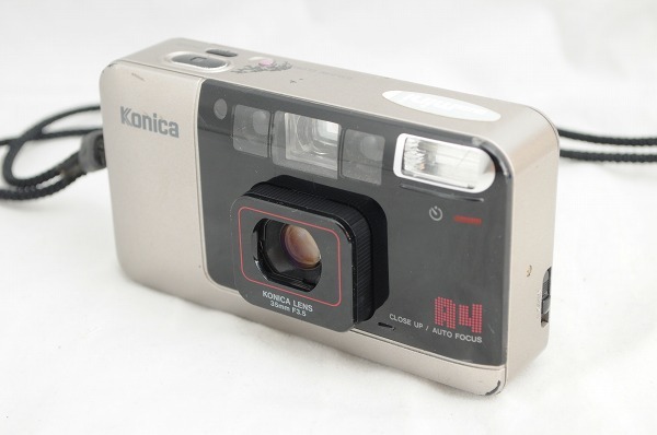 ★美品★Konica コニカ BIG mini A4 35mm コンパクトフィルムカメラ/#2957の画像2