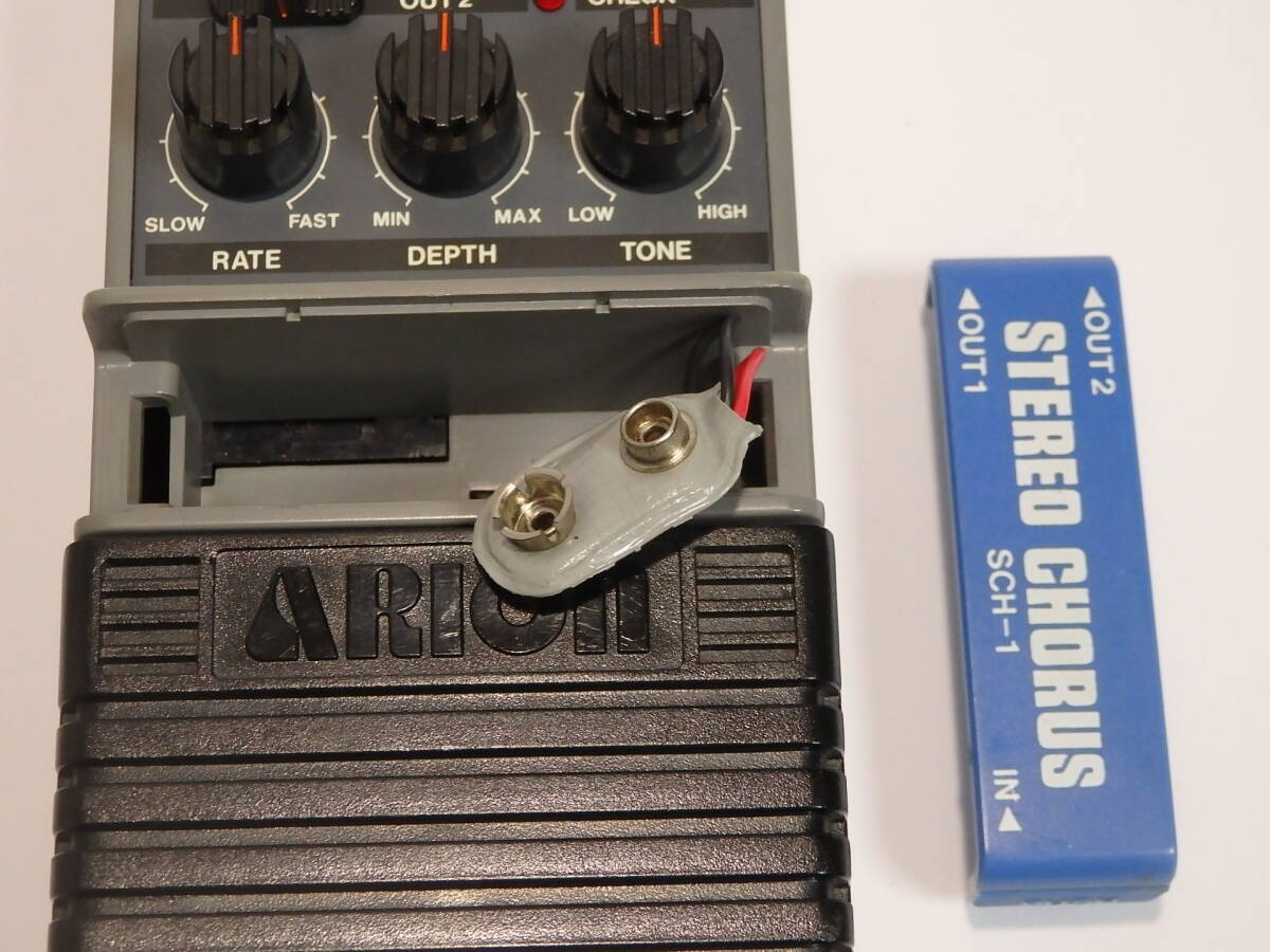 E132A1Y1【中古】 ■ ARION / SCH-1 / STEREO CHORUS ■ アリオン ステレオ コーラス / 日本製 初期 グレー_画像7