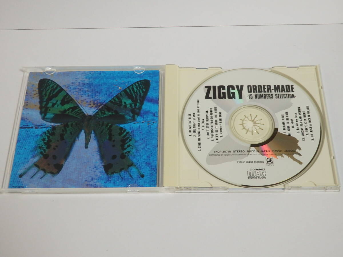 M-C9【中古CD】 ■ ZIGGY / ORDER-MADE / 15 NUMBERS SELECTION ■ ジギー / ベストの画像3