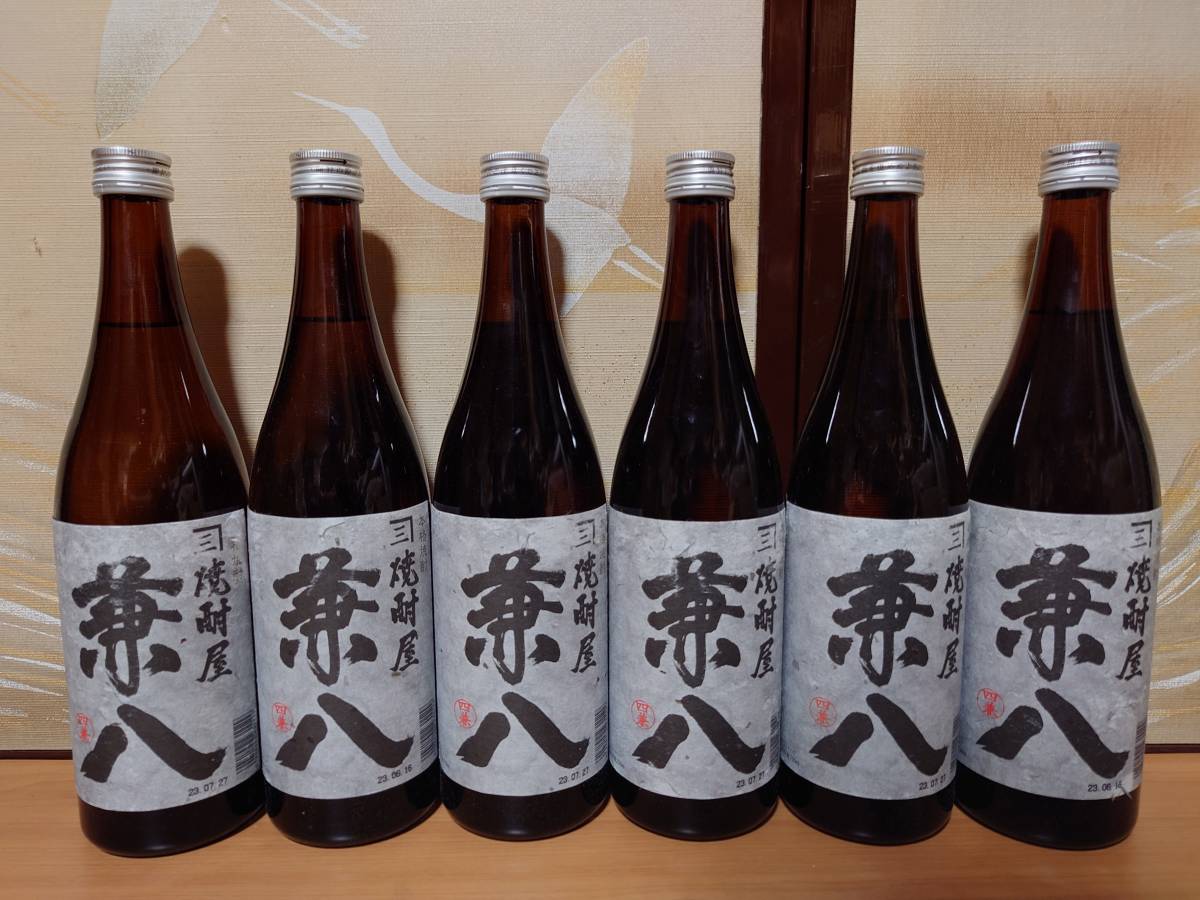 # бесплатная доставка #6шт.@ редкий Kanehachi 4 . sake структура shochu магазин пшеничная сётю 720 поиск 100 годовщина toyono ho si местного производства Sato Moriizou 1800 premium Kyushu клубень 12. sake 