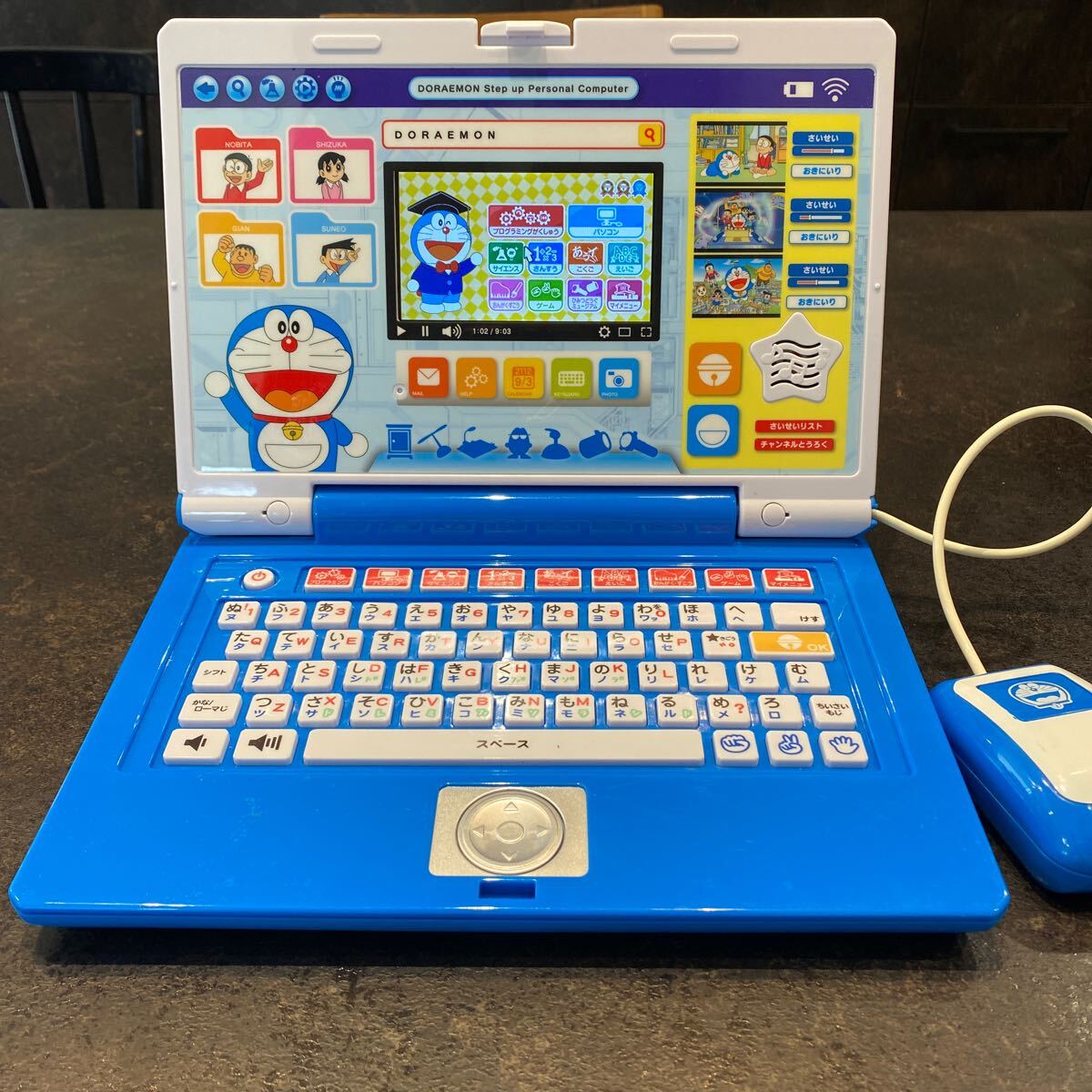  Doraemon подножка выше персональный компьютер 